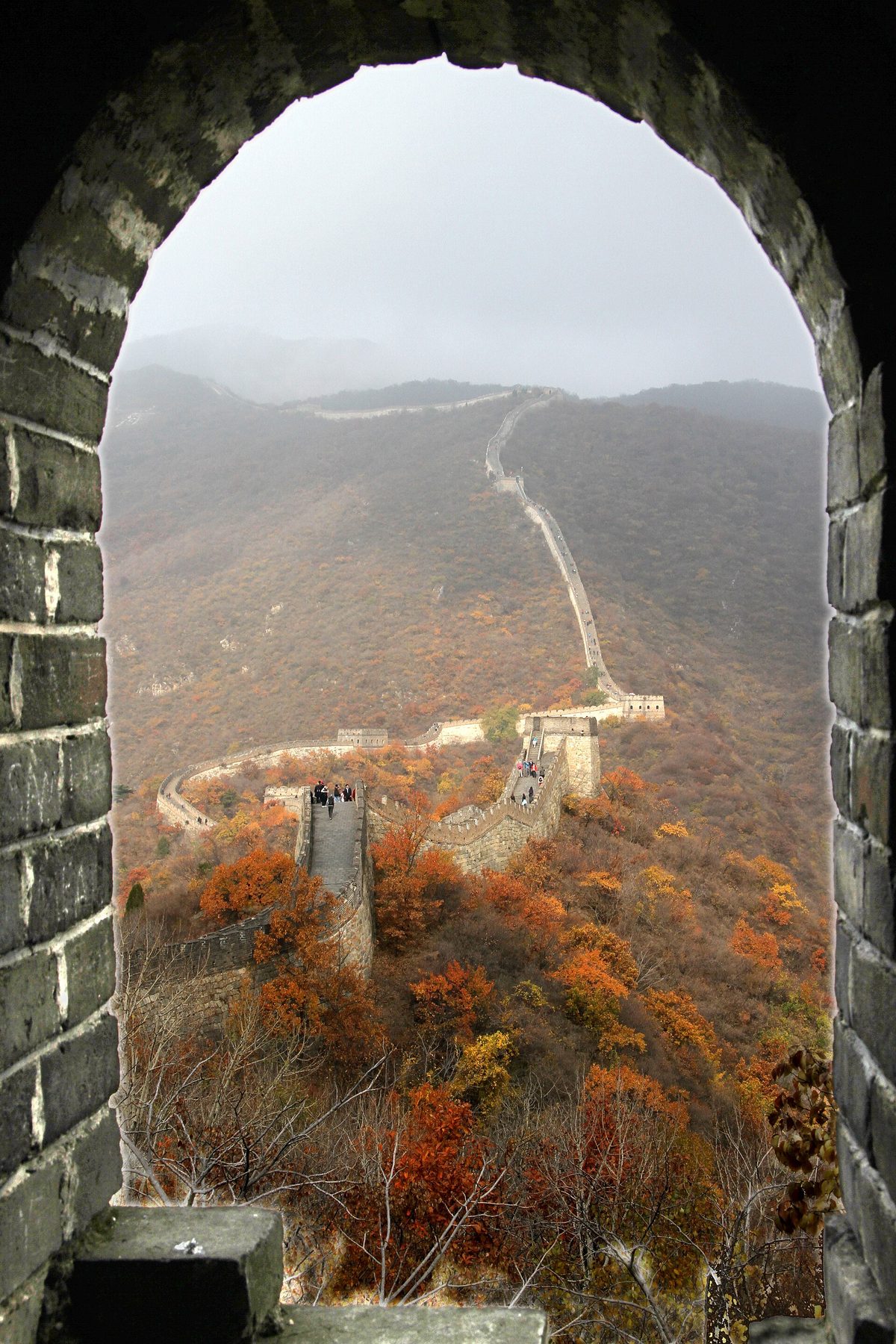Great Wall arch, Mutianyu